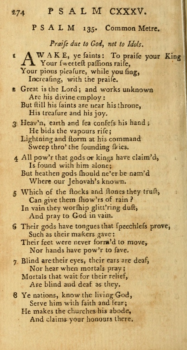 Psalms: carefully suited to the Christian worship in the United States of America: being an improvement of the old versions of the Psalms of David page 250