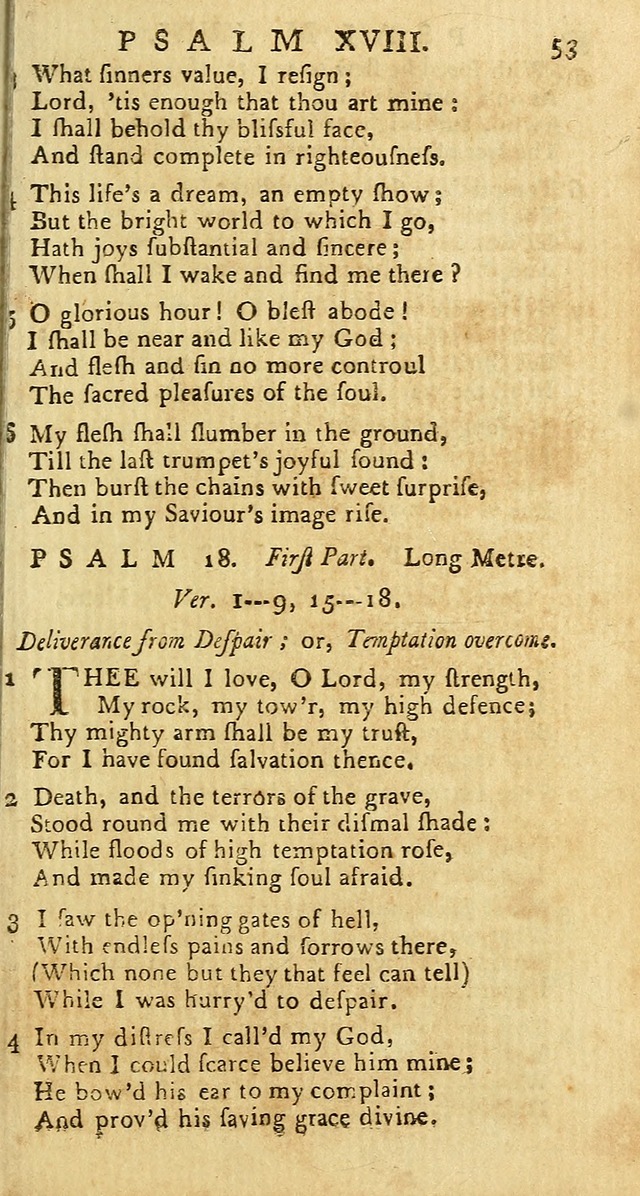 Psalms: carefully suited to the Christian worship in the United States of America: being an improvement of the old versions of the Psalms of David page 29