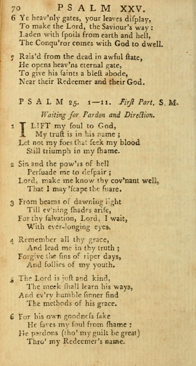 Psalms: carefully suited to the Christian worship in the United States of America: being an improvement of the old versions of the Psalms of David page 46