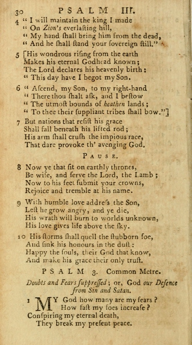 Psalms: carefully suited to the Christian worship in the United States of America: being an improvement of the old versions of the Psalms of David page 6