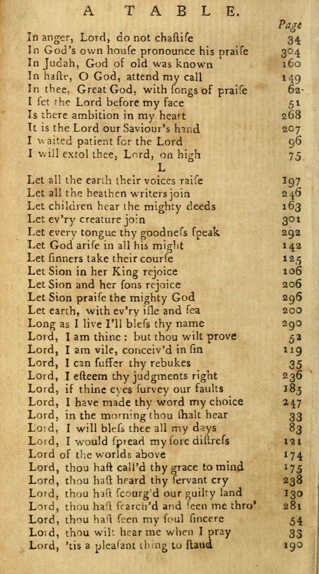 Psalms: carefully suited to the Christian worship in the United States of America: being an improvement of the old versions of the Psalms of David page viii