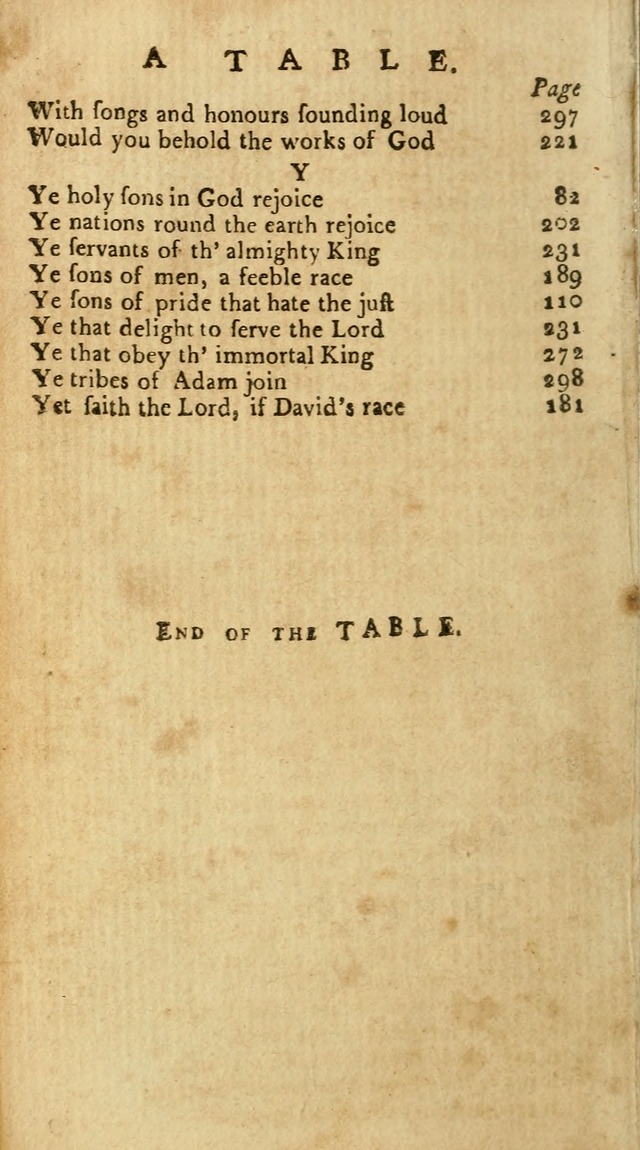 Psalms: carefully suited to the Christian worship in the United States of America: being an improvement of the old versions of the Psalms of David page xiv