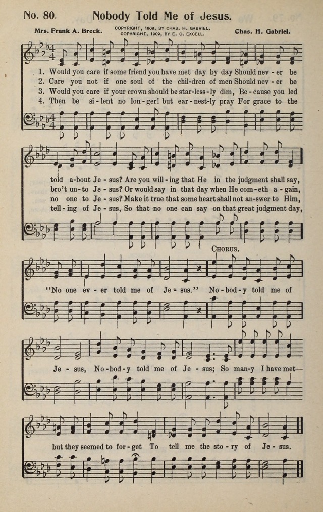 The New Praiseworthy: for the Church and Sunday School page 82
