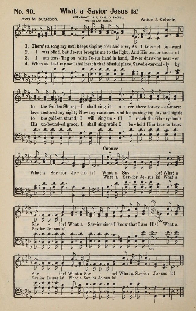 The New Praiseworthy: for the Church and Sunday School page 96
