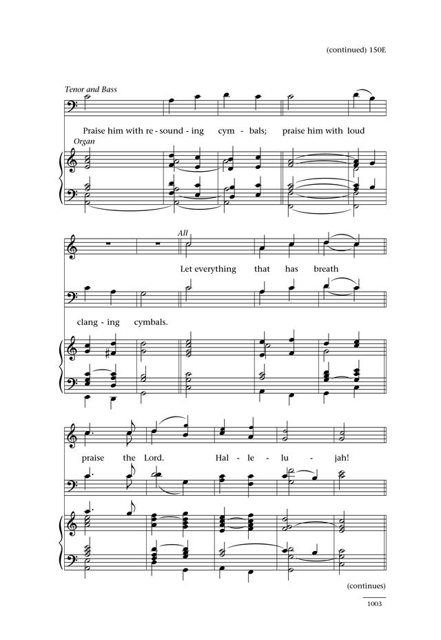 Psalms for All Seasons: a complete Psalter for worship page 1005