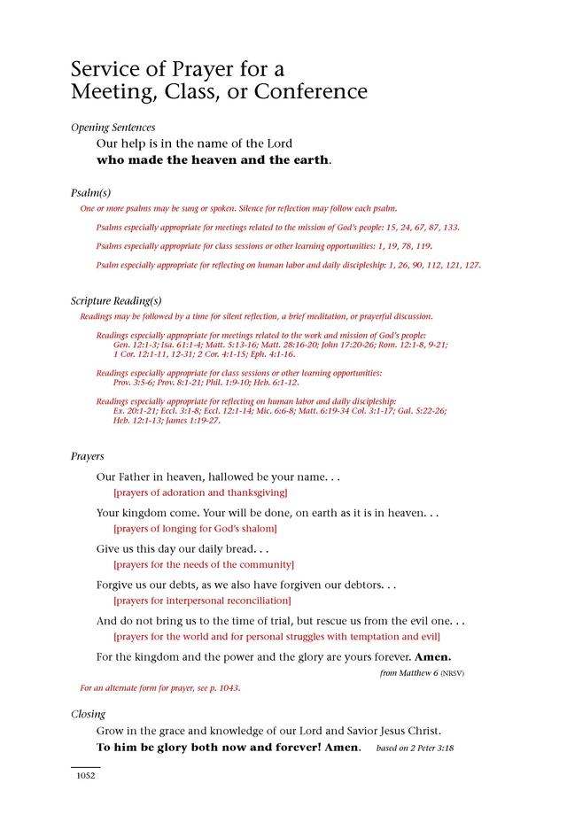 Psalms for All Seasons: a complete Psalter for worship page 1054