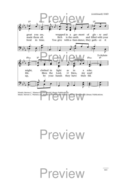 Psalms for All Seasons: a complete Psalter for worship page 663