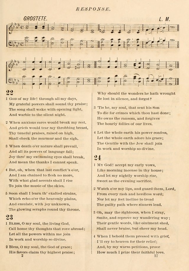 The Presbyterian Hymnal page 17
