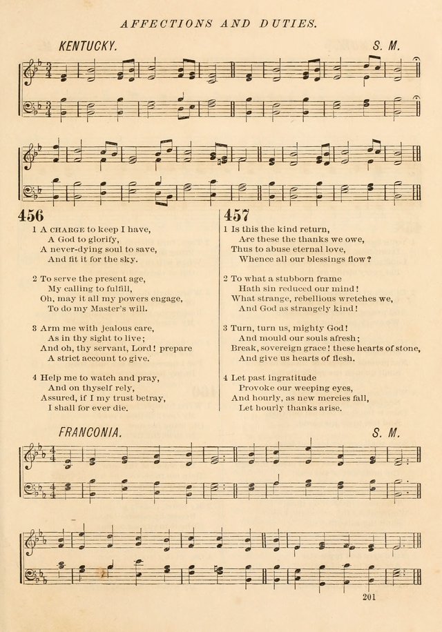 The Presbyterian Hymnal page 201