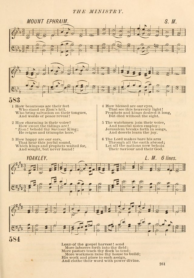 The Presbyterian Hymnal page 261