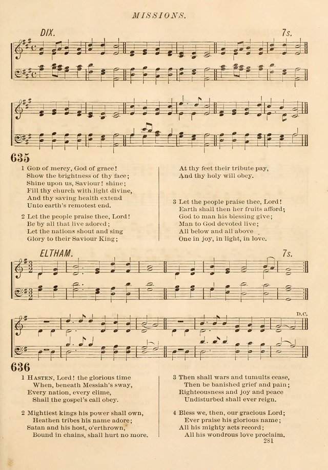 The Presbyterian Hymnal page 281