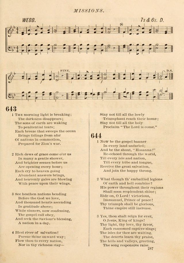 The Presbyterian Hymnal page 287