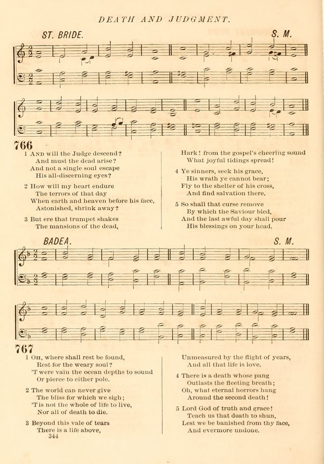 The Presbyterian Hymnal page 344