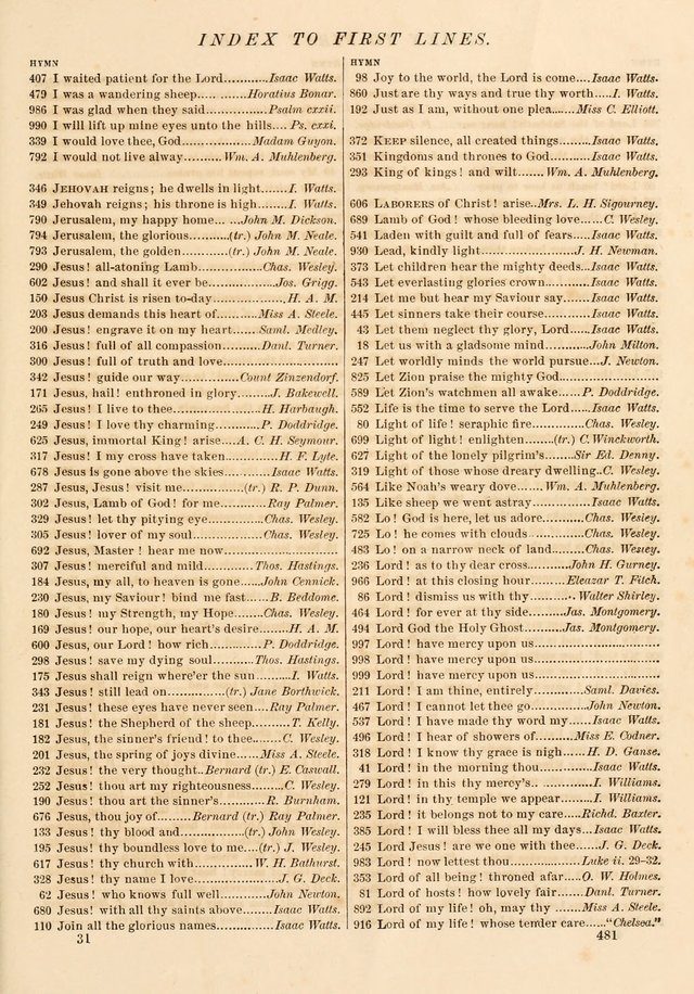 The Presbyterian Hymnal page 481