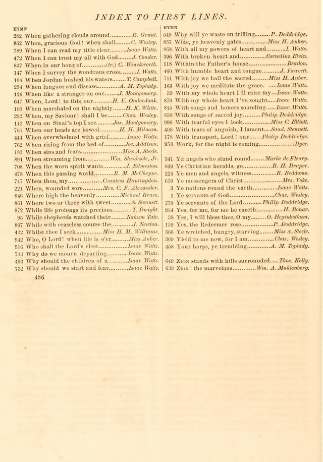 The Presbyterian Hymnal page 486