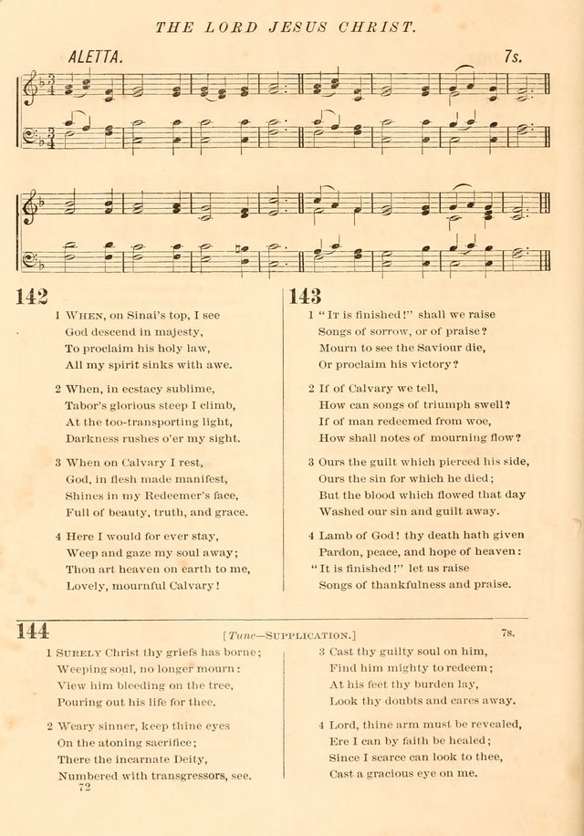 The Presbyterian Hymnal page 72