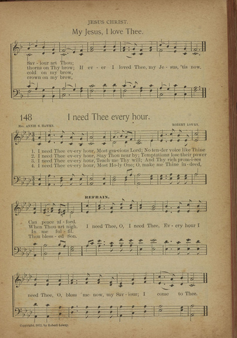 The Praise Hymnal: a collection of hymns and tunes page 164