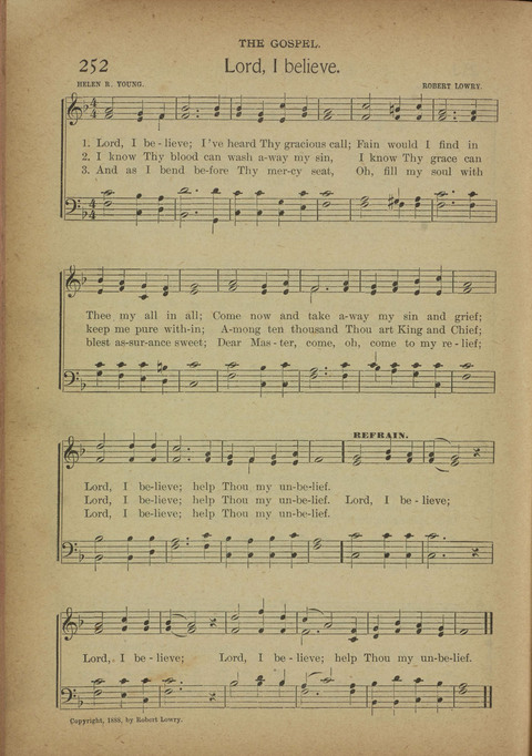 The Praise Hymnal: a collection of hymns and tunes page 251