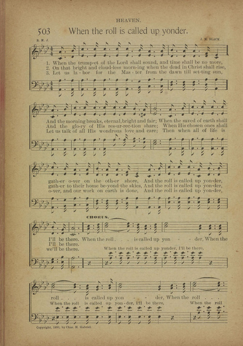 The Praise Hymnal: a collection of hymns and tunes page 451