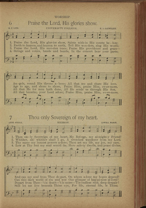 The Praise Hymnal: a collection of hymns and tunes page 70
