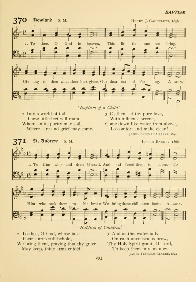 The Pilgrim Hymnal page 293