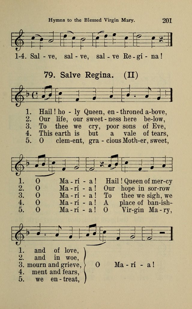 The Parish Hymnal page 201