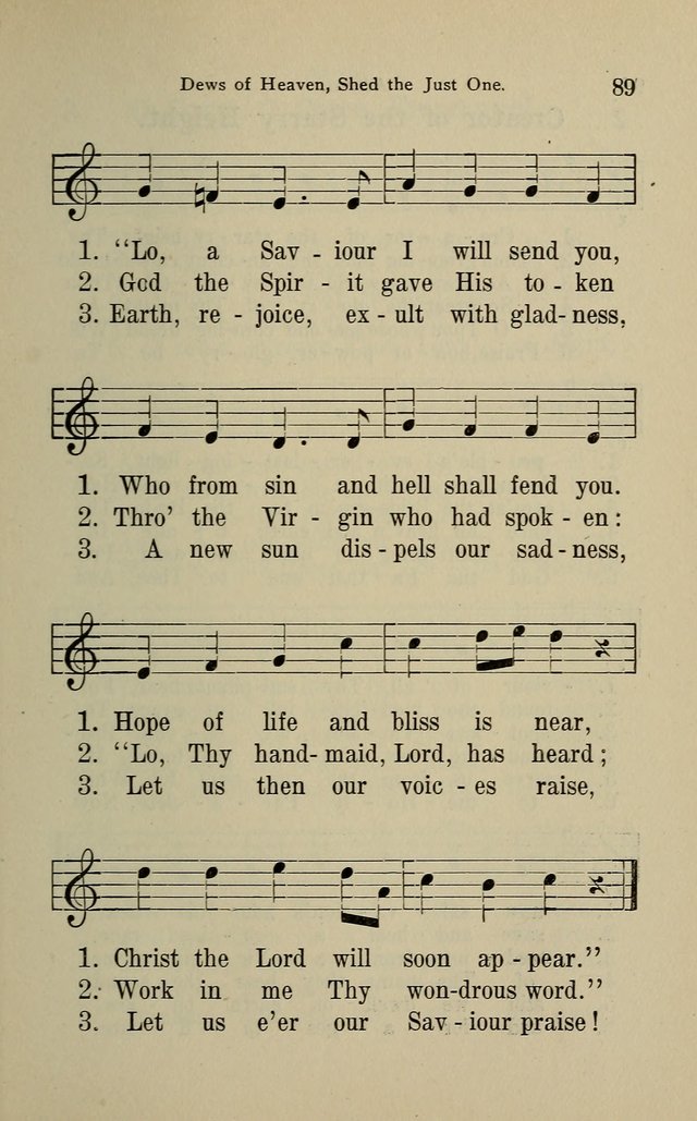 The Parish Hymnal page 89
