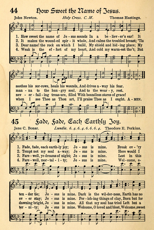 The Popular Hymnal page 30