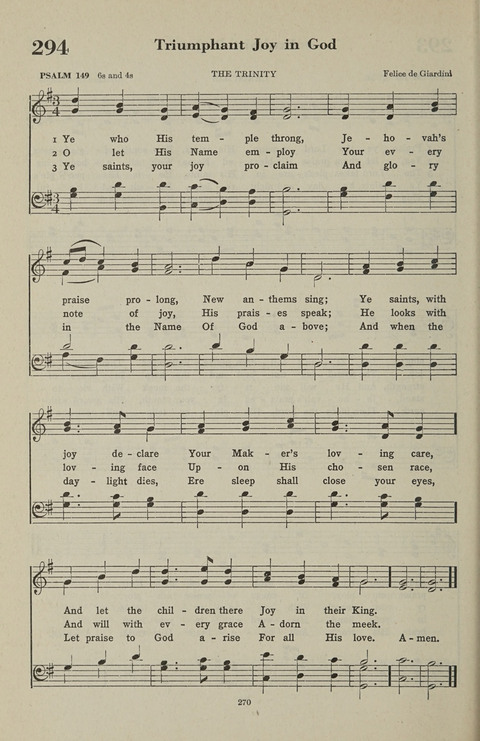 The Psalter Hymnal: The Psalms and Selected Hymns page 270