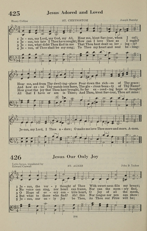The Psalter Hymnal: The Psalms and Selected Hymns page 384