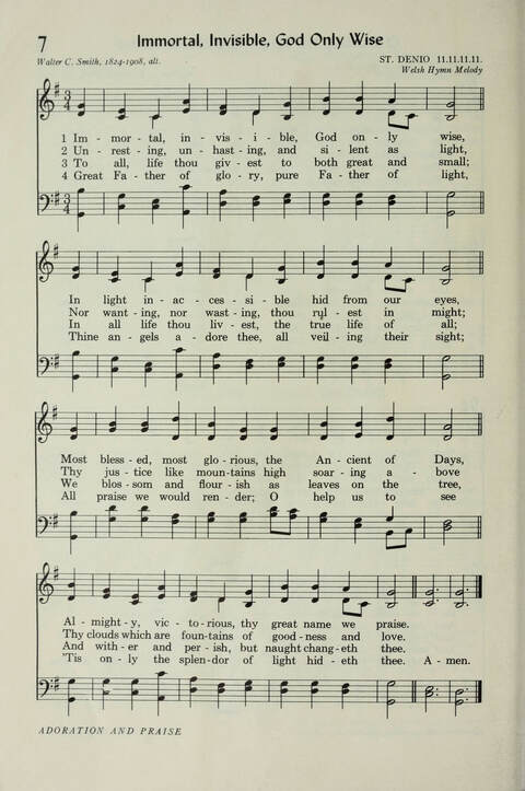 Pilgrim Hymnal page 6