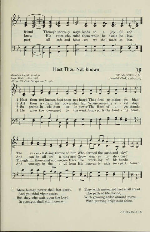 Pilgrim Hymnal page 71