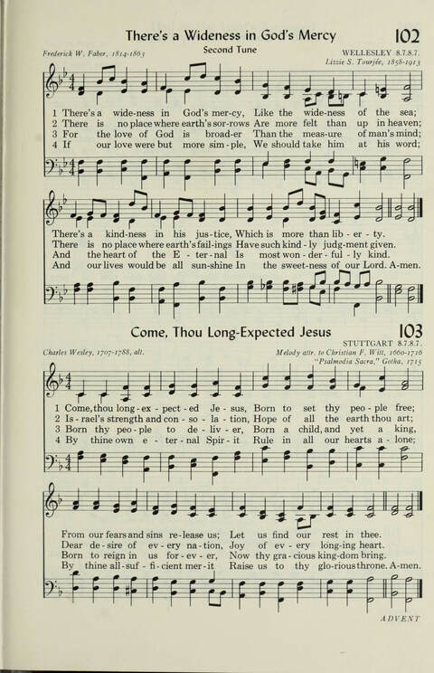 Pilgrim Hymnal page 91