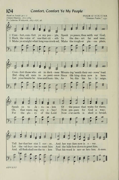 Pilgrim Hymnal page 92