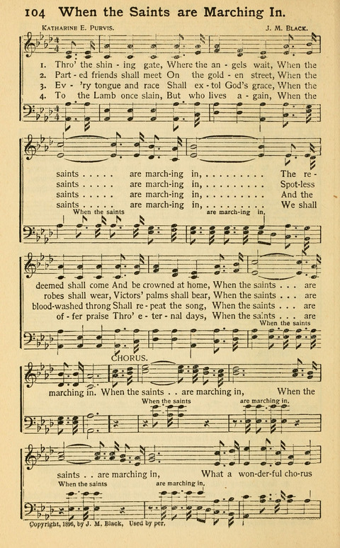 Pentecostal Hymns No. 2: a Winnowed Collection for Evangelistic Services, young people
