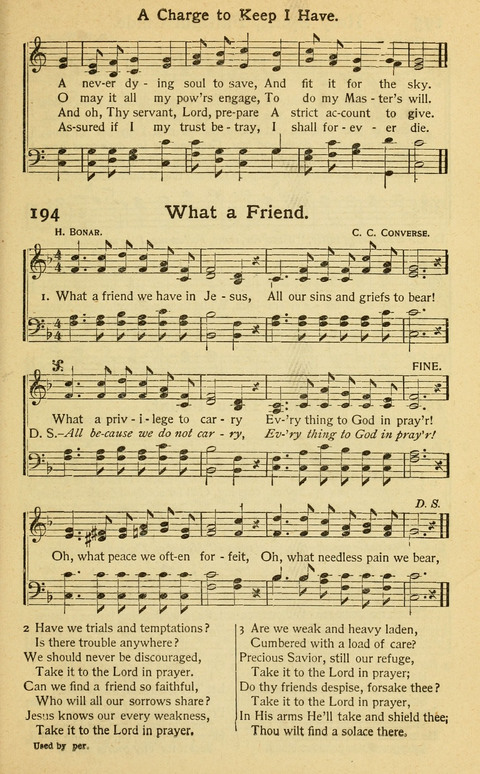 Pentecostal Hymns No. 2: a Winnowed Collection for Evangelistic Services, young people