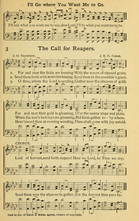 Pentecostal Hymns No. 2: a Winnowed Collection for Evangelistic Services, young people