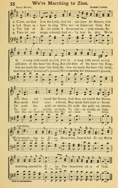 Pentecostal Hymns No. 2: a Winnowed Collection for Evangelistic Services, young people