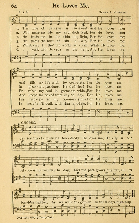 Pentecostal Hymns No. 2: a Winnowed Collection for Evangelistic Services, young people