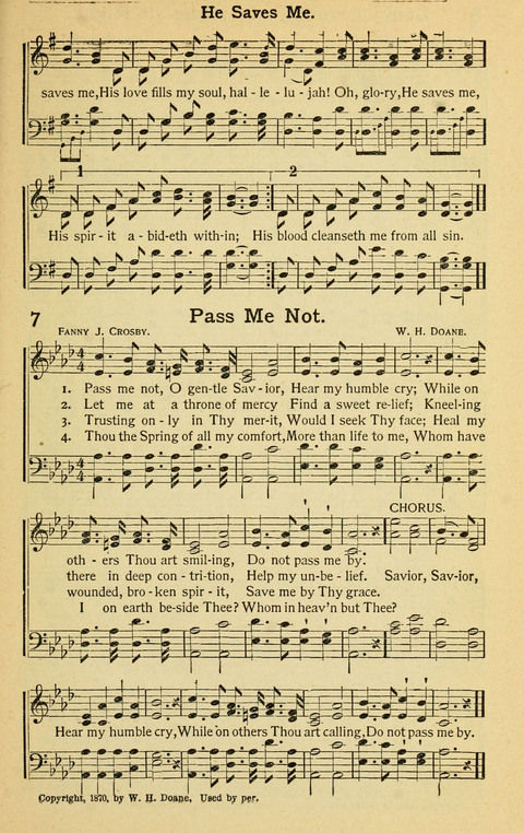 Pentecostal Hymns No. 2: a Winnowed Collection for Evangelistic Services, young people
