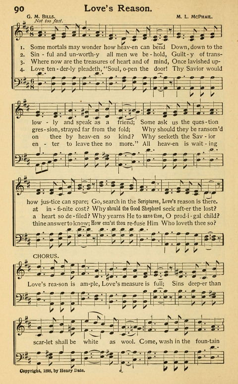 Pentecostal Hymns No. 2: a Winnowed Collection for Evangelistic Services, young people