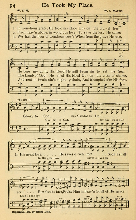 Pentecostal Hymns No. 2: a Winnowed Collection for Evangelistic Services, young people