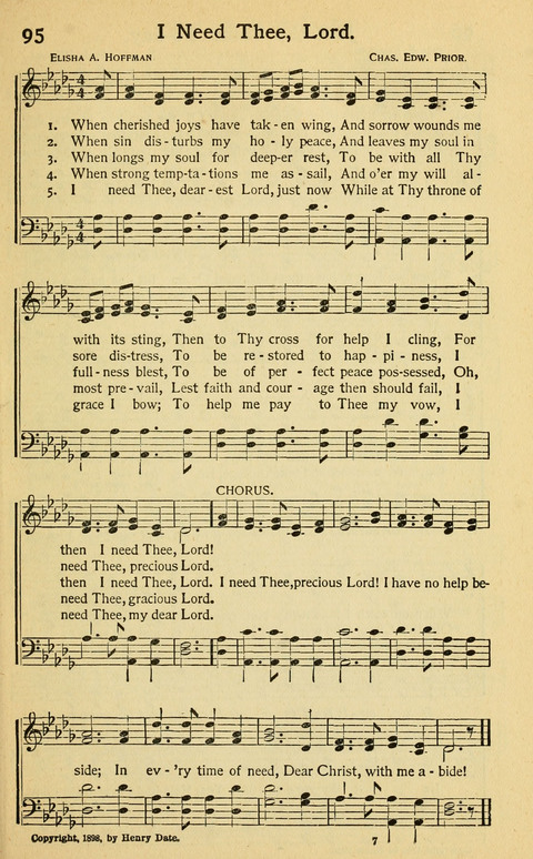 Pentecostal Hymns No. 2: a Winnowed Collection for Evangelistic Services, young people