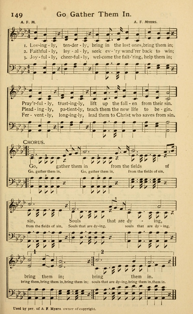 Pentecostal Hymns Nos. 3 and 4 Combined page 149
