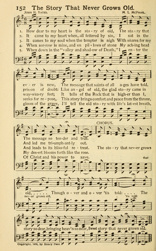 Pentecostal Hymns Nos. 3 and 4 Combined page 152