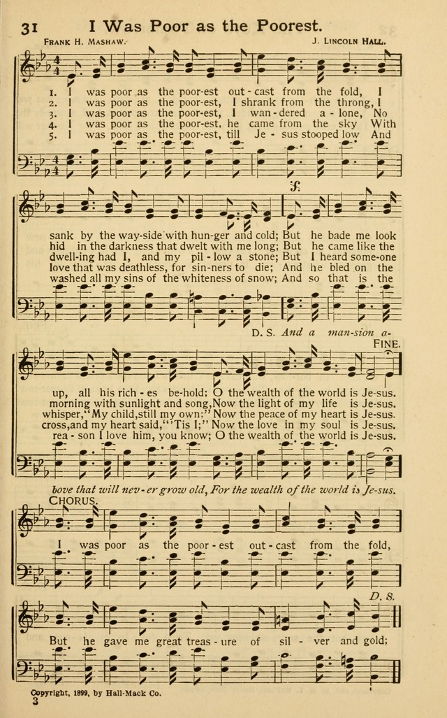 Pentecostal Hymns Nos. 3 and 4 Combined page 31