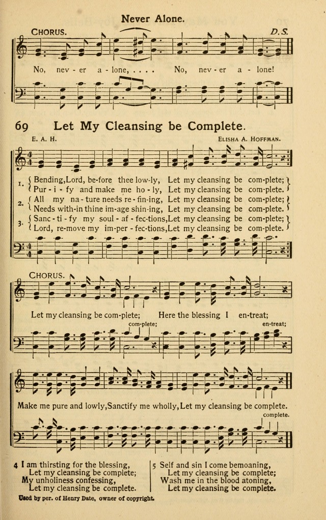 Pentecostal Hymns Nos. 3 and 4 Combined page 69