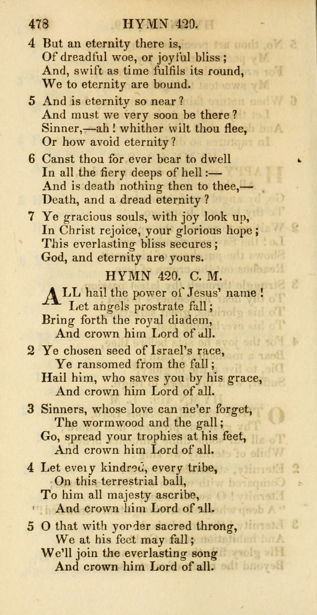 Psalms and Hymns Adapted to Public Worship, and Approved by the General Assembly of the Presbyterian Church in the United States of America page 480
