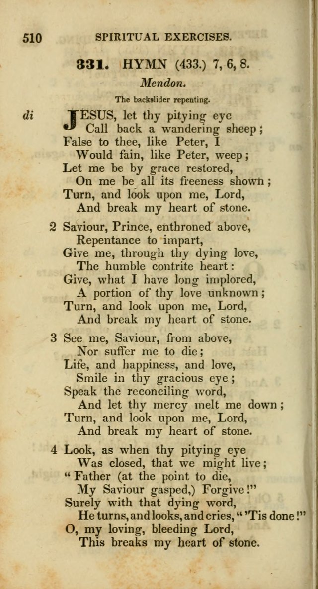 Psalms and Hymns, Adapted to Public Worship: and approved by the General Assembly of the Presbyterian Church in the United States of America: the latter being arranged according to subjects... page 512