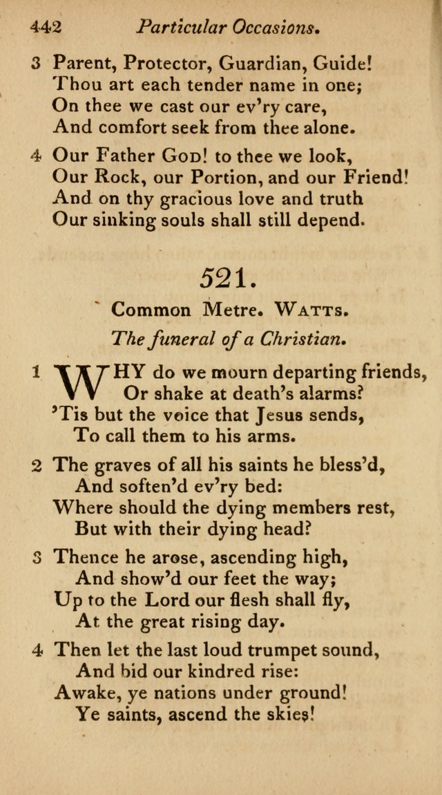 The Philadelphia Hymn Book; or, a selection of sacred poetry, consisting of psalms and hymns from Watts...and others, adapted to public and private devotion page 475